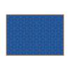 Placemat Hexagon Blue-Brown - 1