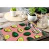 Tischsets Avocado Pink - 5