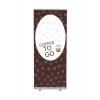 Roll-Banner Budget 85 Komplettset Kaffee To Go Englisch - 1