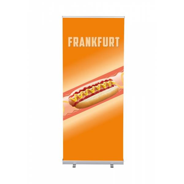 Roll-Banner Budget 85 Komplettset Hot Dog Spanisch