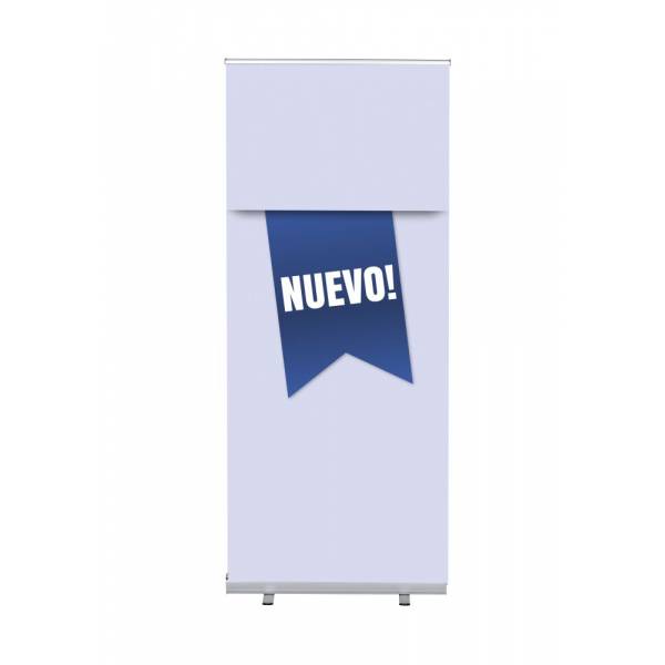 Roll-Banner Budget 85 Komplettset Neu Blau Spanisch