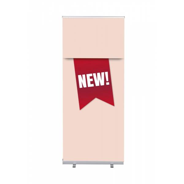 Roll-Banner Budget 85 Komplettset Neu Rot Englisch