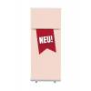 Roll-Banner Budget 85 Komplettset Neu Grau Englisch - 11