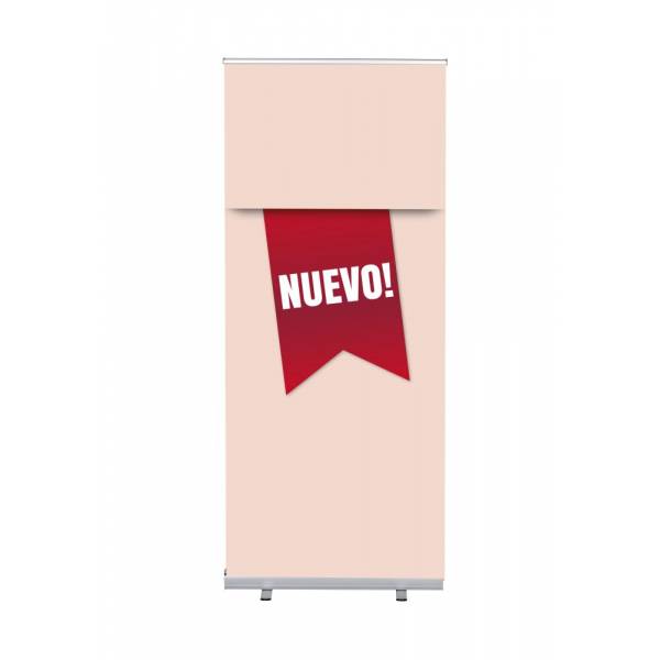 Roll-Banner Budget 85 Komplettset Neu Rot Spanisch