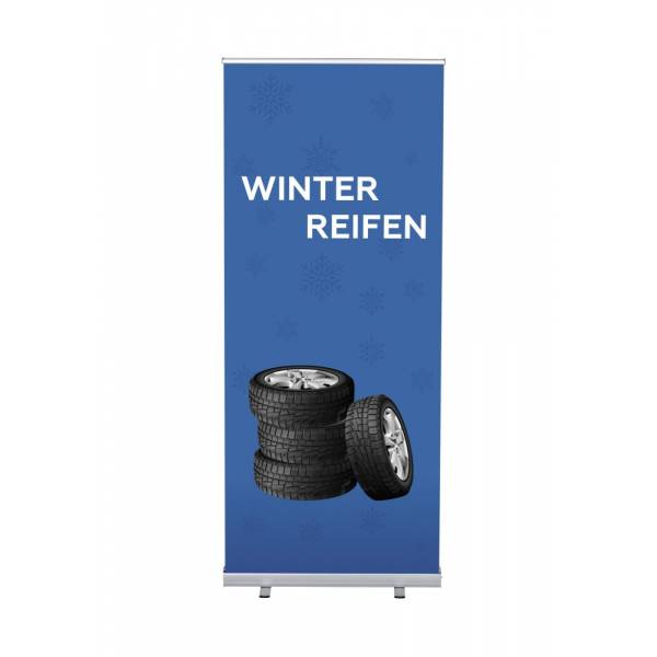 Roll-Banner Budget 85 Komplettset Winterreifen Deutsch