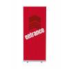 Roll-Banner Budget 85 Komplettset Eingang Grau Englisch - 9