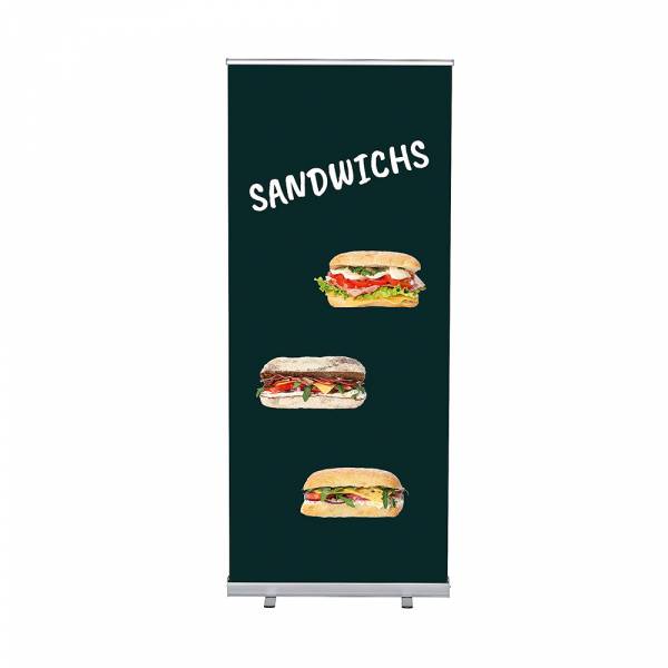 Roll-Banner Budget 85 Komplettset Sandwiches Französisch