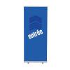 Roll-Banner Budget 85 Komplettset Eingang Blau Englisch - 14