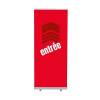 Roll-Banner Budget 85 Komplettset Eingang Blau Deutsch - 0