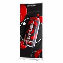 Roll-Banner Challenger Next mit Symbio-Druck 85 x 200 cm