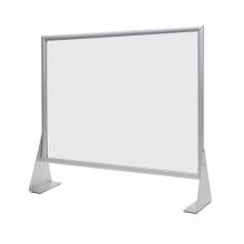 Premium Schutzwand aus Acrylglas A1, waagrecht