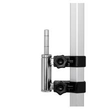 Set Aus 2 Flaggenhaltern Zelt Alu 17 mm