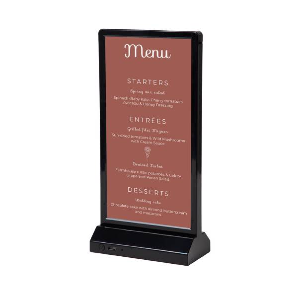 T Stand LED DL Schwarz