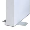 T-Frame freistehend 75 mm Profil, 100x200 cm - 5