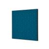 Spannstoff Wanddekoration SET 40 x 40 Hexagon Grau - 3