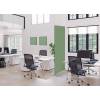 Textil Raumteiler Deko 85-200 Doppel Hexagon Blau ECO - 24