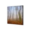 Format: 400 x 400 mm Spannstoff Wanddekoration SET Herbstnebel - 0