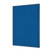 Spannstoff Wanddekoration SET 40 x 40 Hexagon Grau - 9