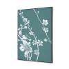 Spannstoff Wanddekoration SET A1 Japanische Kirschblüte Beige - 10