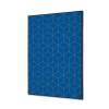 Spannstoff Wanddekoration SET 40 x 40 Hexagon Grau - 14