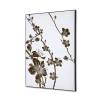 Spannstoff Wanddekoration SET A1 Japanische Kirschblüte Beige - 14