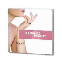 Spannstoff-Rahmen Wand