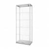 Glasvitrine 800x1984x400 silber - 1