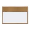 Kombiboard - Whiteboard Holz / Kork 45 x 60 cm - 1