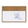 Kombiboard - Whiteboard Holz / Kork 45 x 60 cm - 3