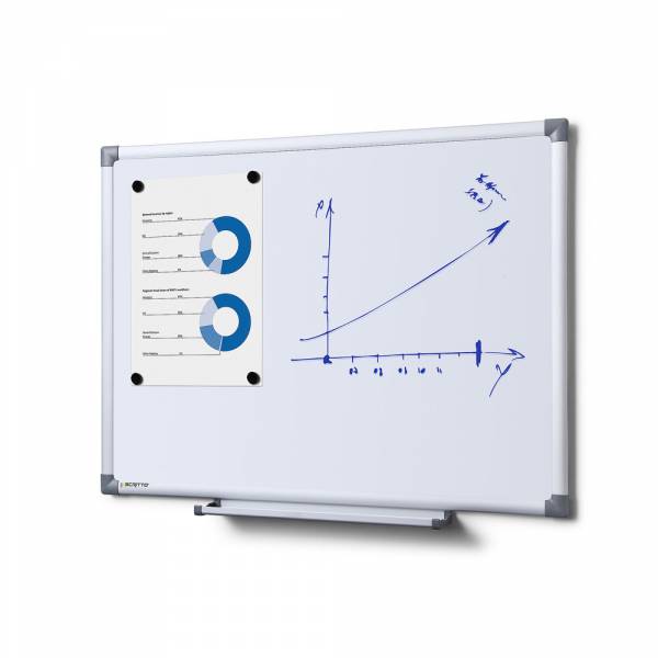 Whiteboard SCRITTO Emaille, 60x45