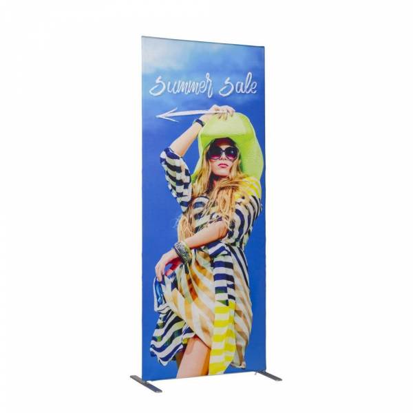 Zipper-Banner Slim Print 100 - 200 cm Doppelseitig - ECO