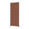 Textil Raumteiler Deko 85-200 Doppel Hexagon Beige - 5