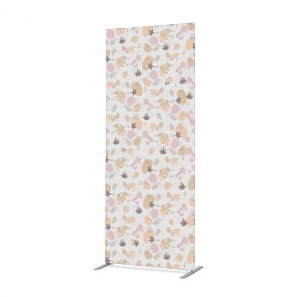 Textil Raumteiler Deko 100-200 Doppel Foya Blumen ECO