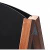 Gehwegtafel Holz, Top, schwarz, 55x85 - 8