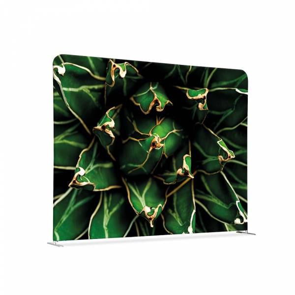 Textil Raumteiler 150-150 Doppel Kaktus Grün
