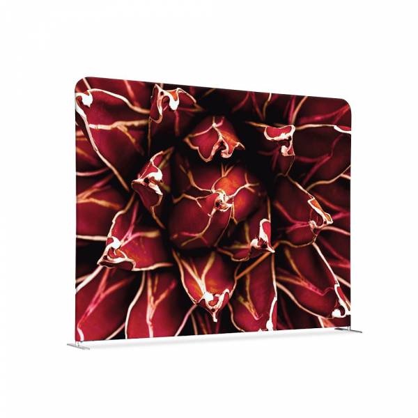 Textil Raumteiler 150-150 Doppel Kaktus Rot