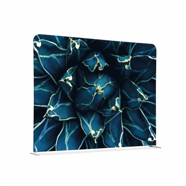 Textil Raumteiler 200-150 Doppel Kaktus Blau