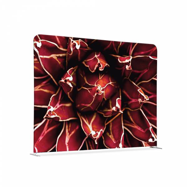 Textil Raumteiler 200-150 Doppel Kaktus Rot